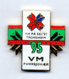 Funksjonær 1995 Ski VM Trondheim 1997